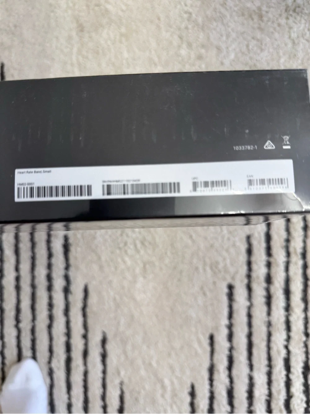 Peloton Black Heart Rate Band